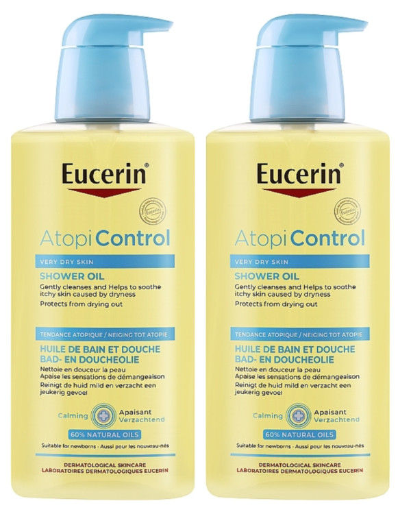 Eucerin Atopi Control Aceite limpiador 400 ml x 2 - 10 €