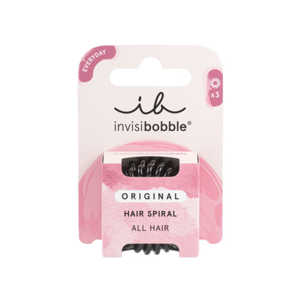 Invisibobble Original Elástico Cabelo Preto (x3 unidades)