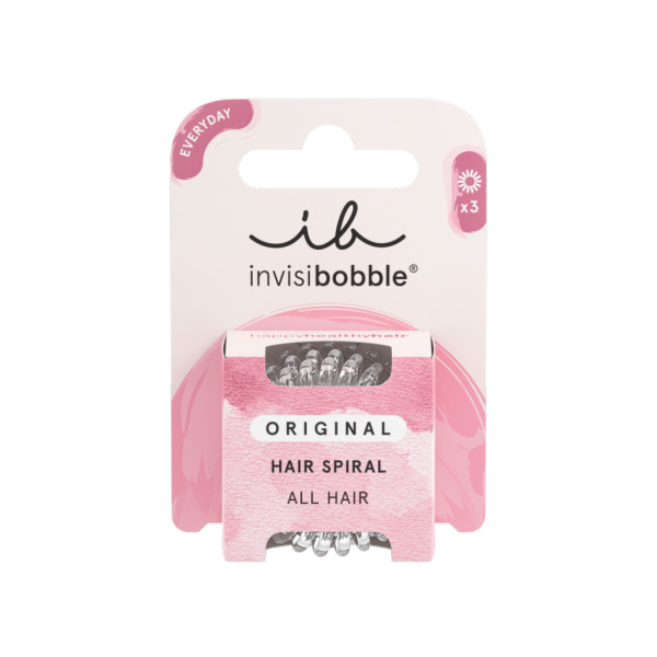 Invisibobble Elástico Pelo Transparente (x3 unidades)