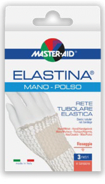 Masteraid Elastina Rede Tubular Mão/Pulso