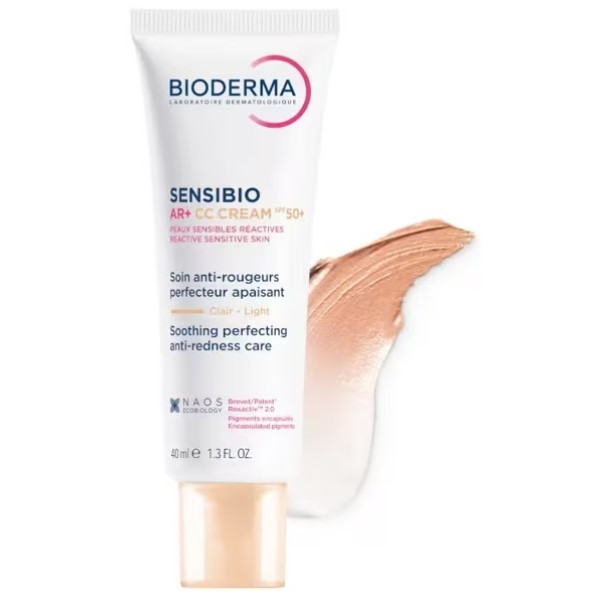 Bioderma Sensibio AR+ CC Light Cream Spf50+- 40Ml