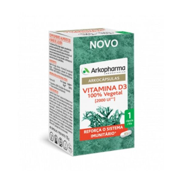 Arkocapsulas Vitamina D3 (x45 cápsulas)