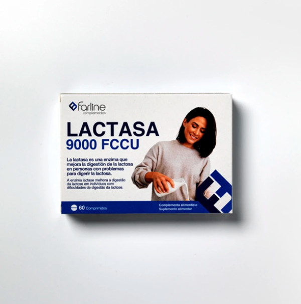 Farline Lactasa 9000 Fccu (x 60 comprimidos)