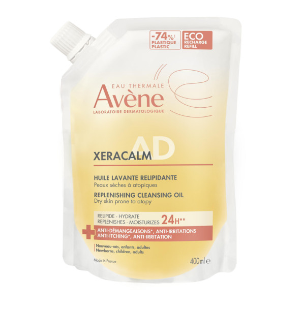 Avene Xeracalm A.D Oleo Limpeza Recarga - 400Ml
