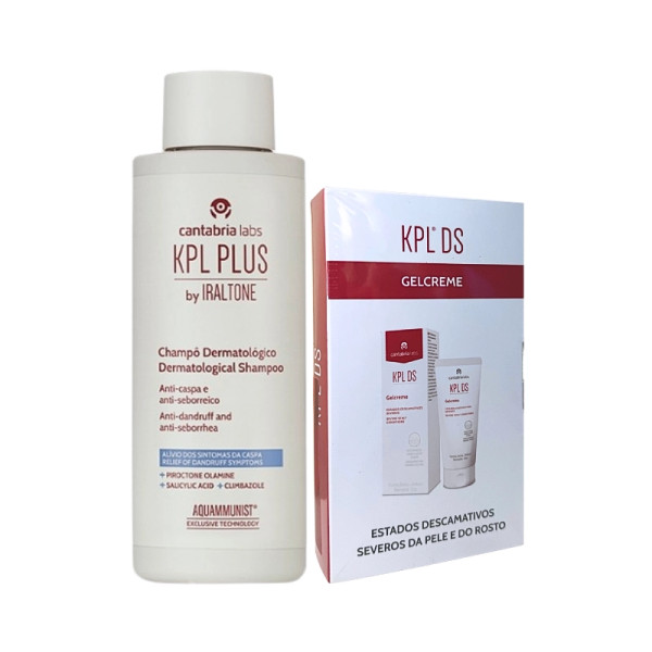 KPL Plus Champú Dermatológico Caspa/Seborreica - 200ml + Oferta KLP DS Gel crema - 10ml