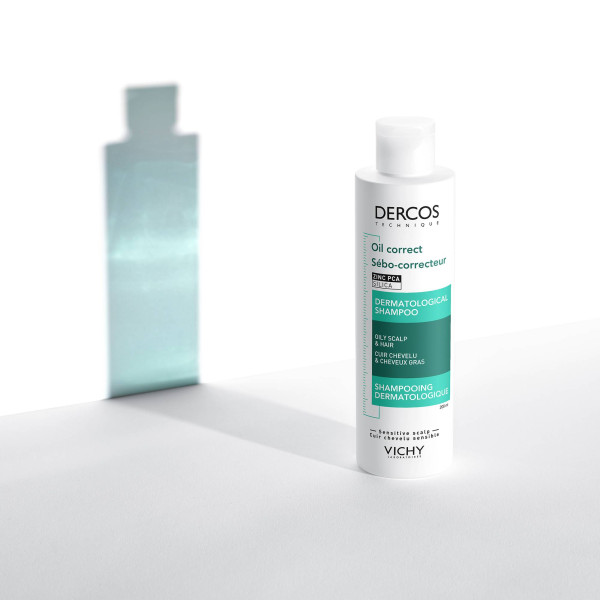 Dercos Tec Oleoso Champú Sebo Corrector/Renovador - 200ml