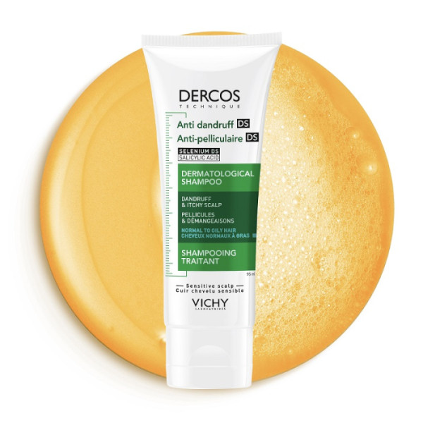 Dercos Champô  Anticaspa Ds Caspa Oleosa - 95Ml