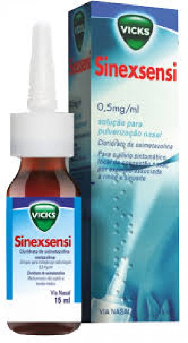 Sinexsensi, 0,5 mg/ml solução pulverização nasal - 15ml