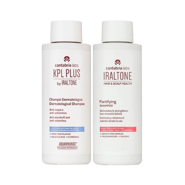 KPL Plus - 200ml + Iraltone Champô Fortificante - 200ml