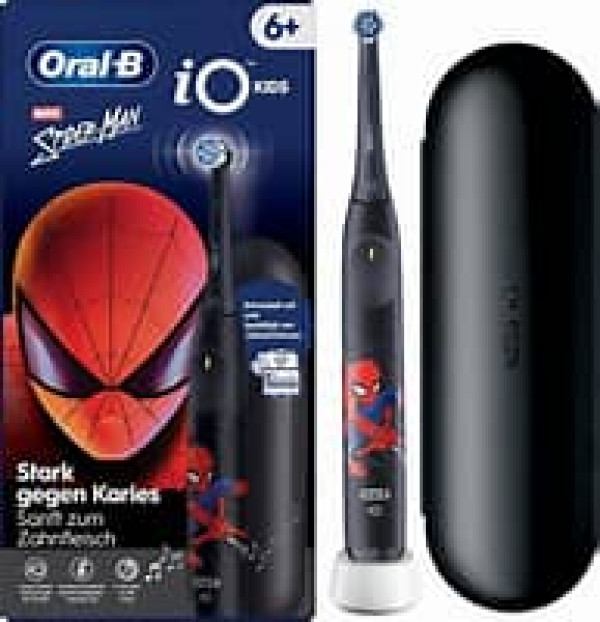Oral B iO kids Escova Elétrica Spiderman 6+ c/ Estojo