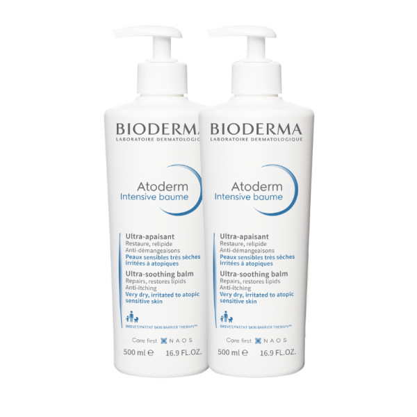 Atoderm Bioderm Intensive Baume 500ml x2 Desconto -20€