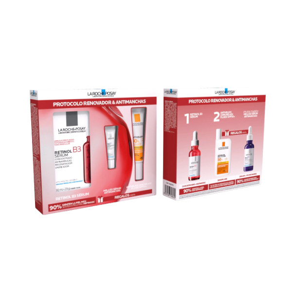 Lrposay Retinol B3 Sérum - 30ml + Anthelios Uvmune SPF50+ - 15ml + Mela B3 sérum - 3ml