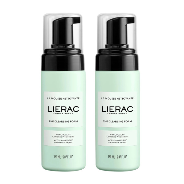 Lierac Espuma Limpeza 150ml x2 -50% na 2ªunidade 2026