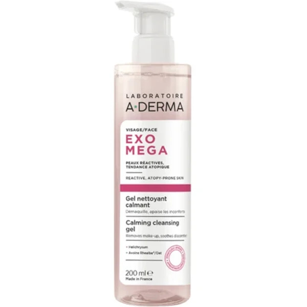 A-Derma Exomega Gel limpiador calmante 200 ml