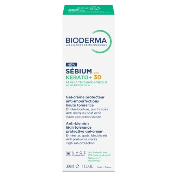 Bioderma Sebium Kerato+ Gel creme SPF30 30Ml