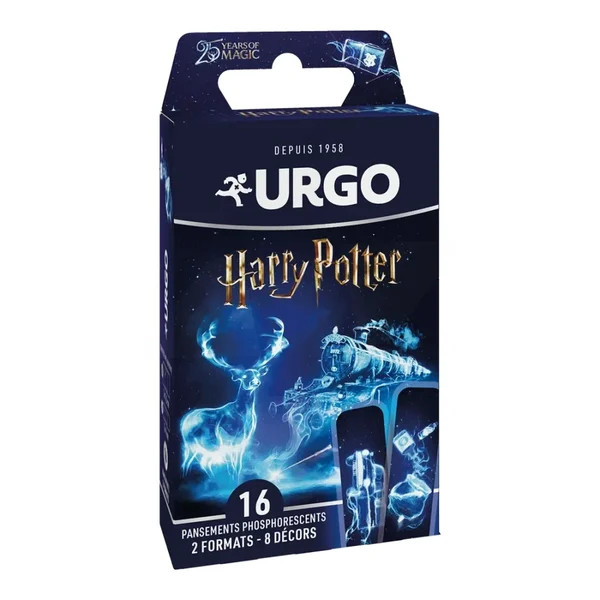 Urgo Harry Potter Penso Fosforescentes 2 Tamanhos x16