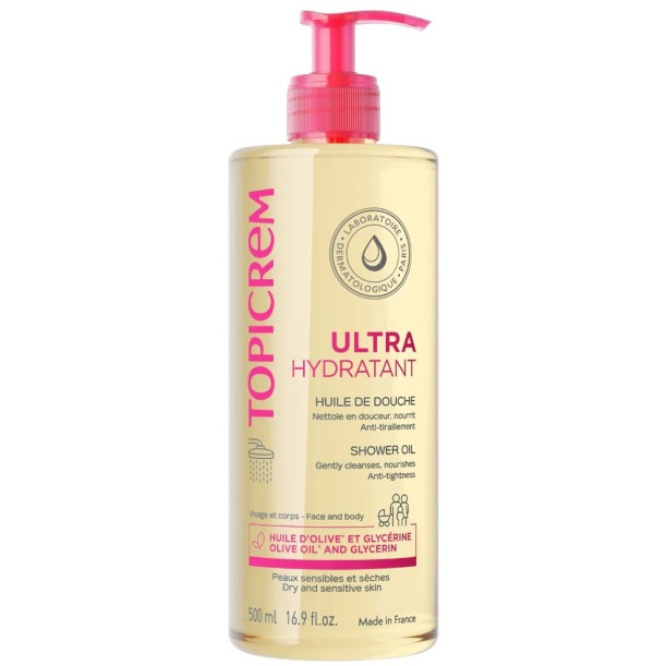 Topicrem Ultra Hidratante Óleo Duche - 1L