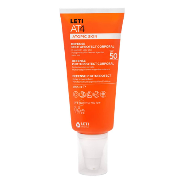 Letiat4 Defense Photoproteção Loção Spf50 200ml