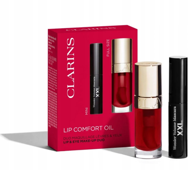 Clarins Lip Comfort Oil Lip & Eye Make-Up Duo