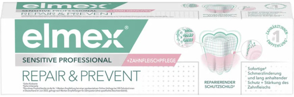 Elmex Sensitive Pro Repair Prevent Pasta Dentifricas - 75ml