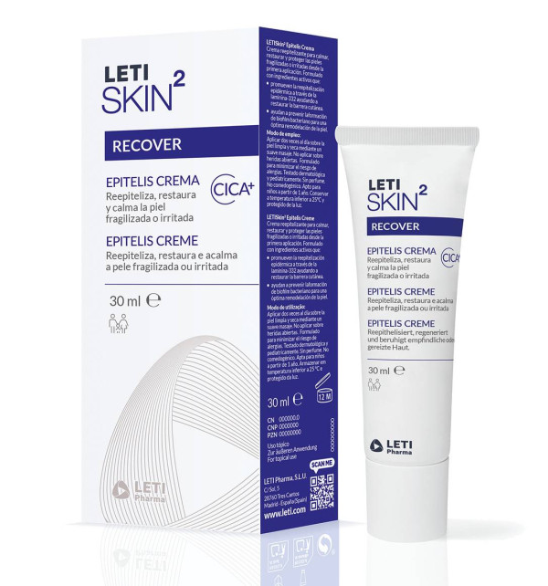 Letiskin2 Recover Epitelis Creme 30ml