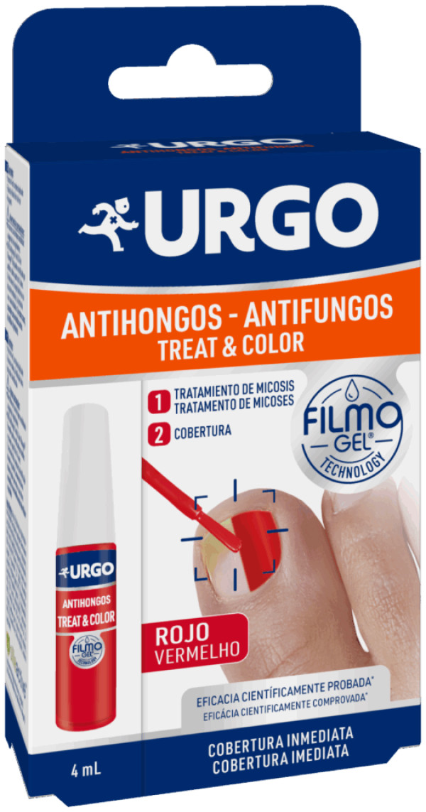 O Urgo Antifungos Treat & Color Filmogel 4ml