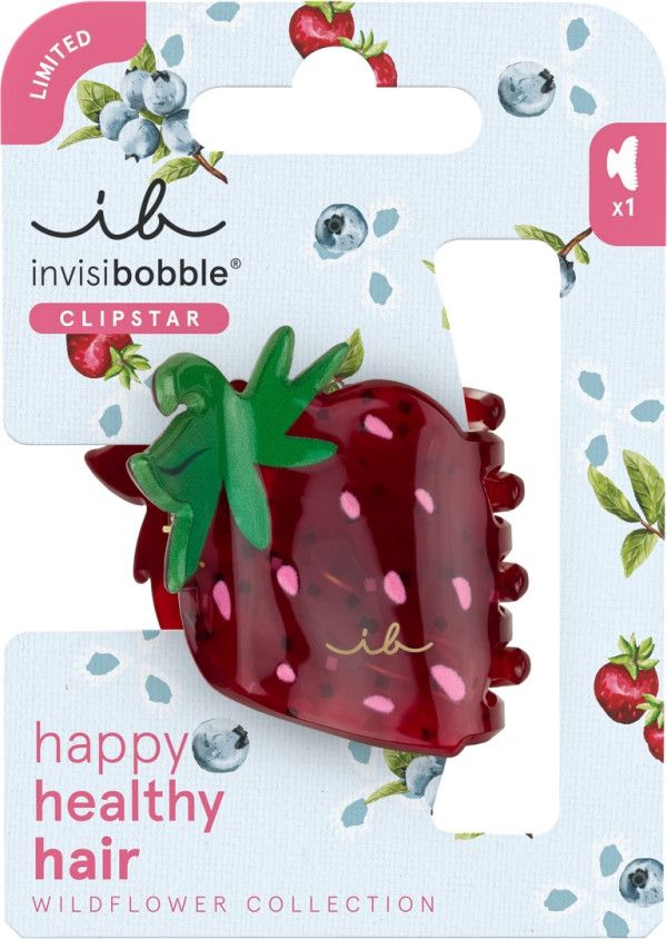 Invisibobble Clipstar Mola Wildflower Berry x1