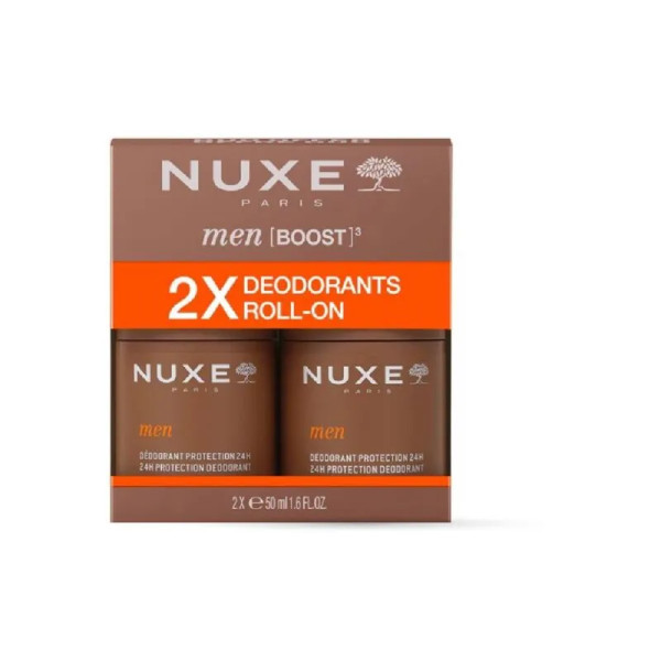 Nuxe Men Boost Desodorizante Roll-on Proteção 24H 50Mlx2