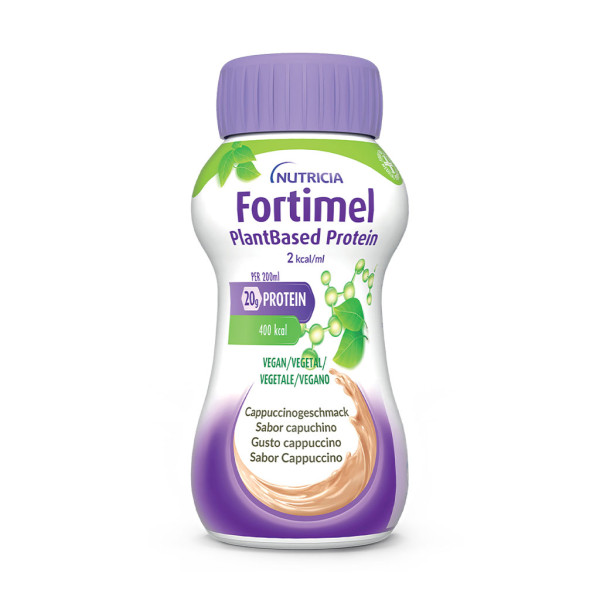 Fortimel Plant Based Protein Capuccino 200ml (4 unidades)