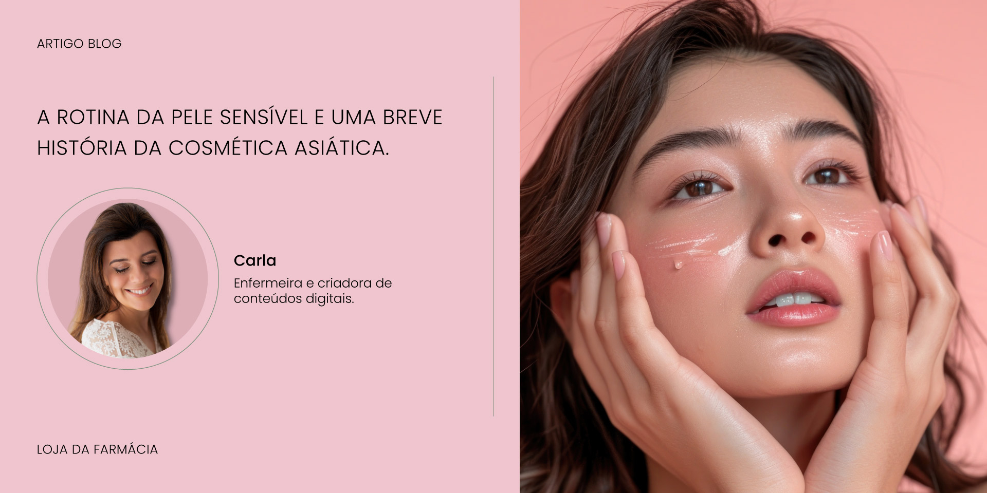A rotina da pele sensível e uma breve história da cosmética asiática.