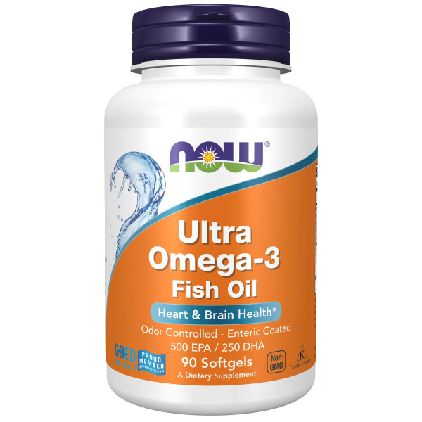 Now Ultra Omega-3 x 90 cápsulas moles