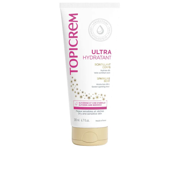 Topicrem Ultra Hidratante com Brilho Dourado 200Ml