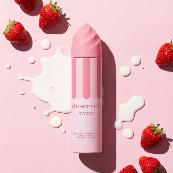 Deserved Espuma de Banho Strawberry Milkshake 250 ml