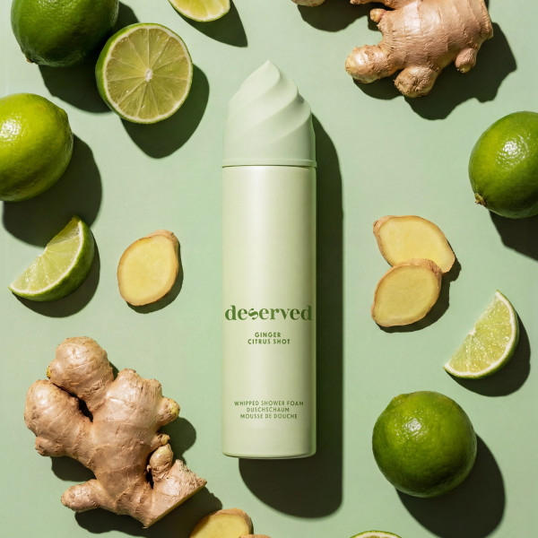 Deserved Espuma de Banho Ginger Citrus Shot 250ml