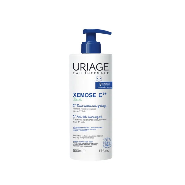 Uriage Bebe Xemose C8 1º Óleo Lavante 500ml