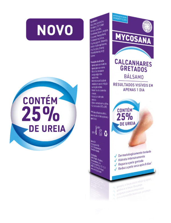 Mycosana Calcanhares Gretados Bálsamo 75Ml
