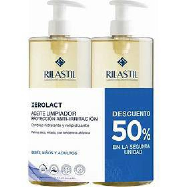 Rilastil Xerolact Oleo Lavante 1L (pack Duplo)