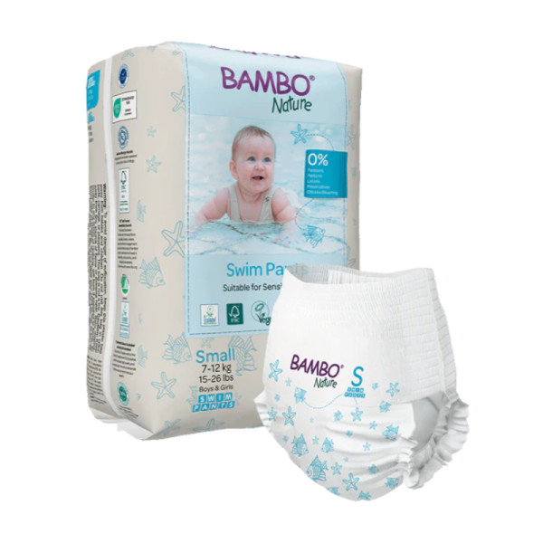 Bambo Nature Fralda Swim_Tam. S_7-12Kg (12 unidades)