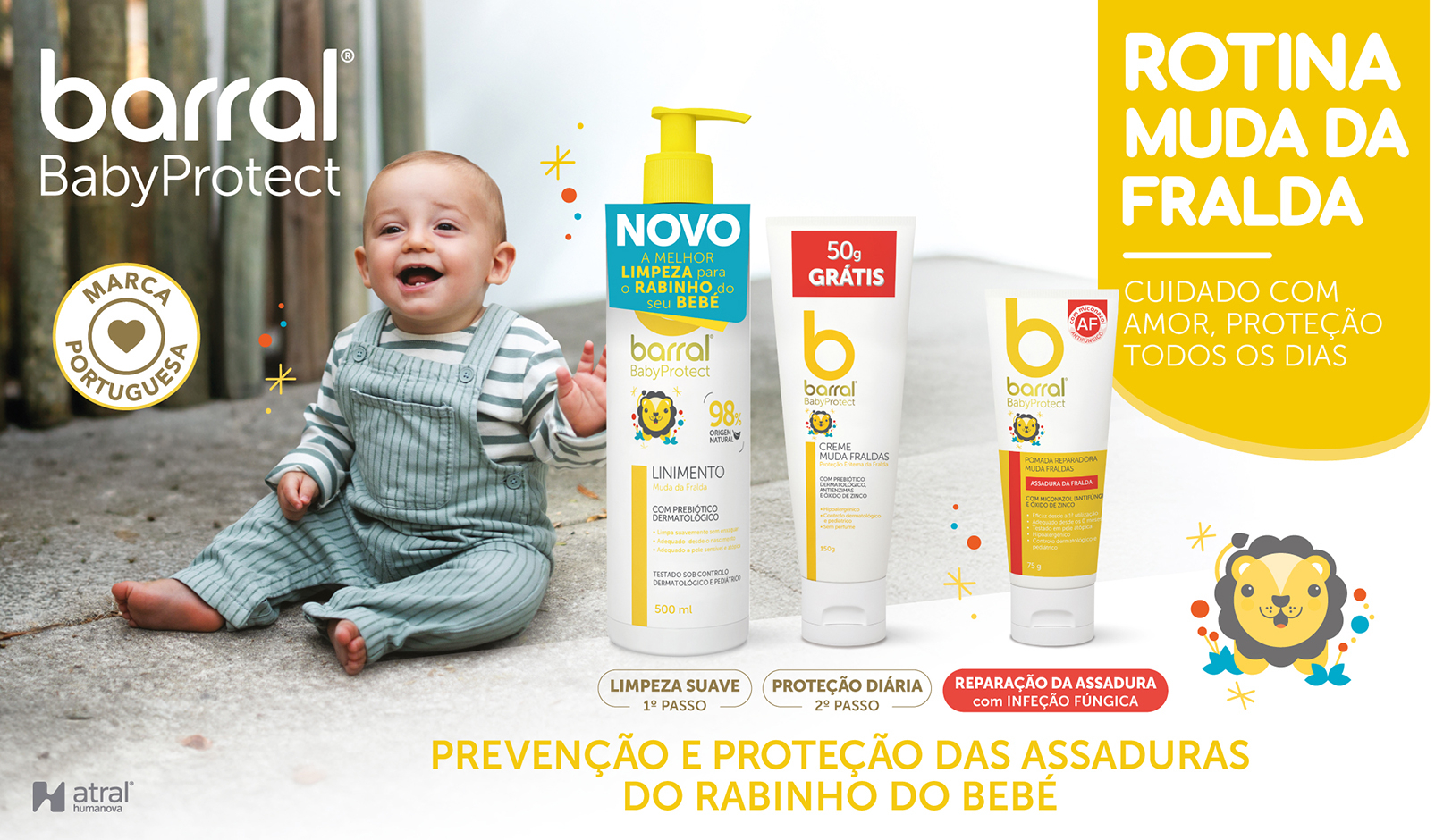 A pele do recém-nascido merece mais do que água!