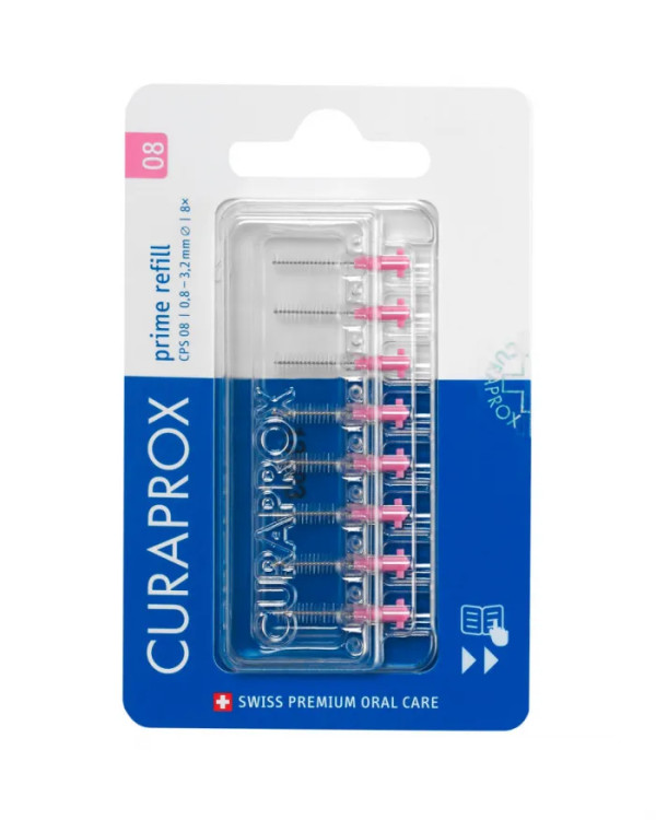 Curaprox Prime Escovilhão CPS 08 (x8 unidades)