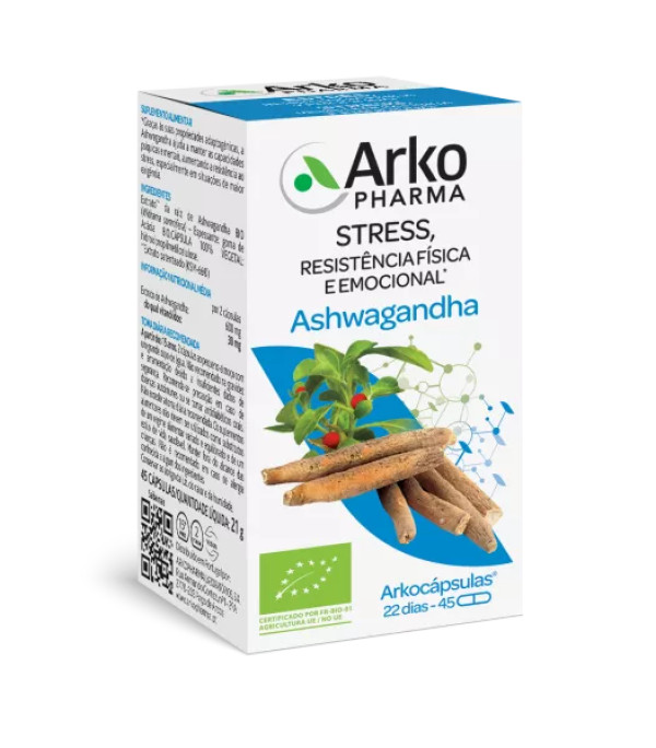 Arkocápsulas Ashwagandha BIO (x45 cápsulas)