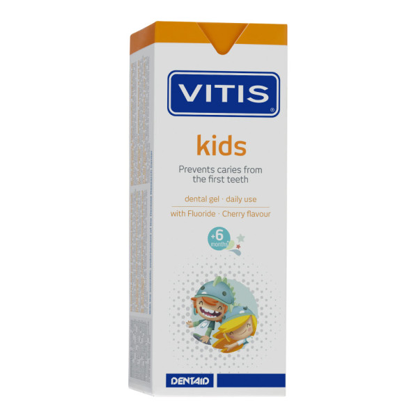 Vitis Kids Gel Dentífrico Cereja - 50ml