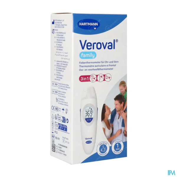 Veroval Family Termómetro IV 3Em1