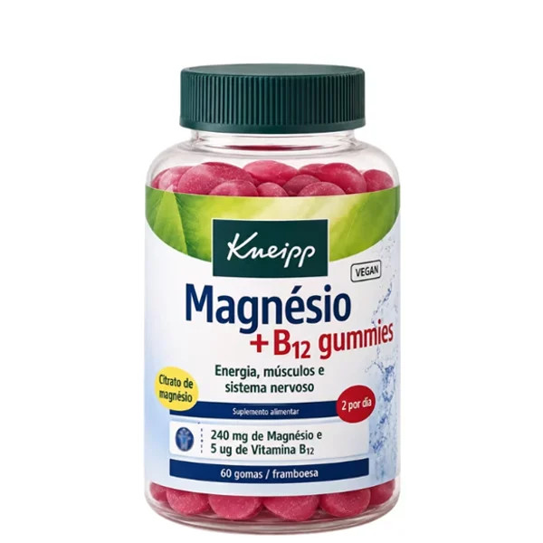 Kneipp Magnésio+B12 Gummies Gomas X60