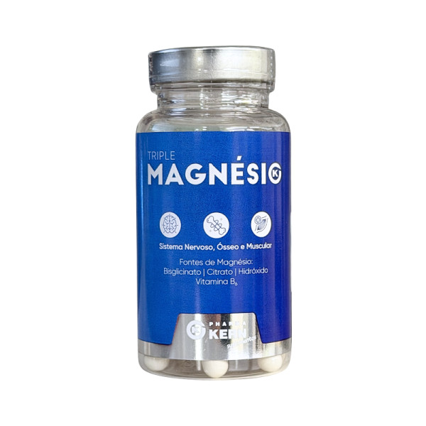 Triple Magnésio Cápsulas X60