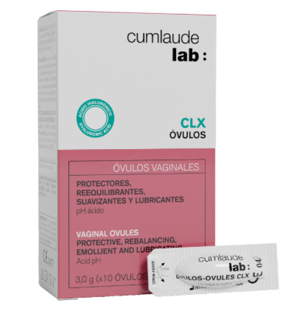 Cumlaude Clx Óvulos vaginais 3,0g x10 x2 -50% na2ªUnidade