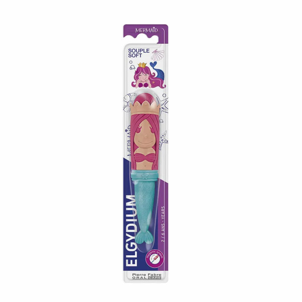Elgydium Kids Escova Dentes Sereia_ 2-6A
