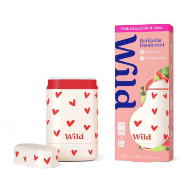 Wild Deo Caixa + Recarga Toranja e Lima 40G