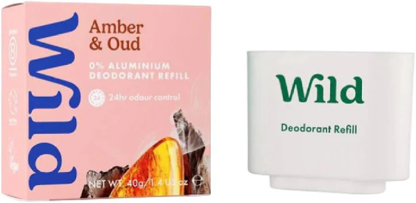 Wild Deo Recarga Âmbar Ágar 40G