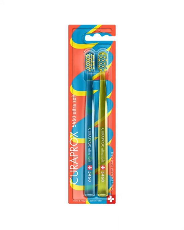Curaprox CS 5460 Escova Dentária Health & Hapiness Edition 2026 x2